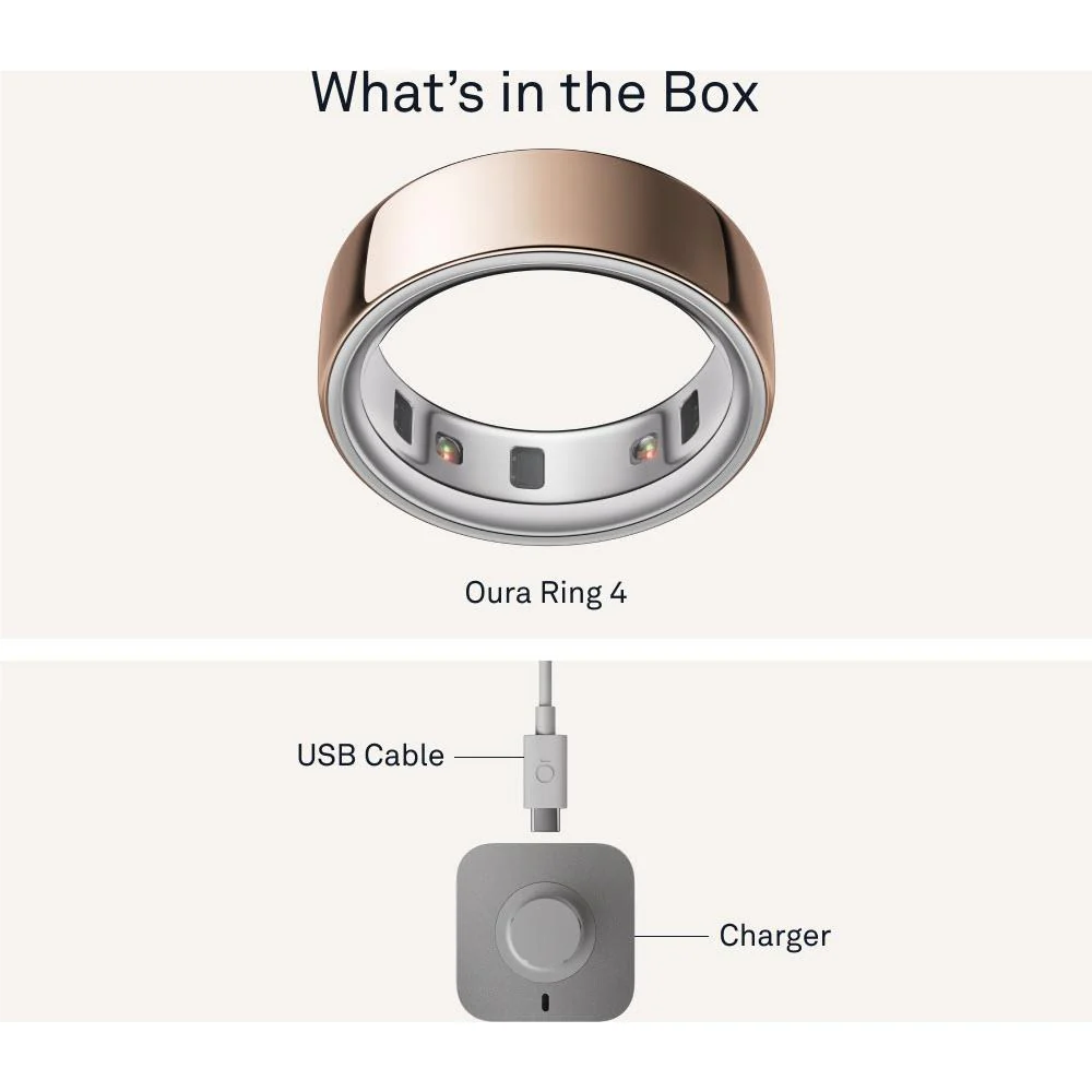 Oura Ring 4 [Size 10] (Rose Gold) - Image 9