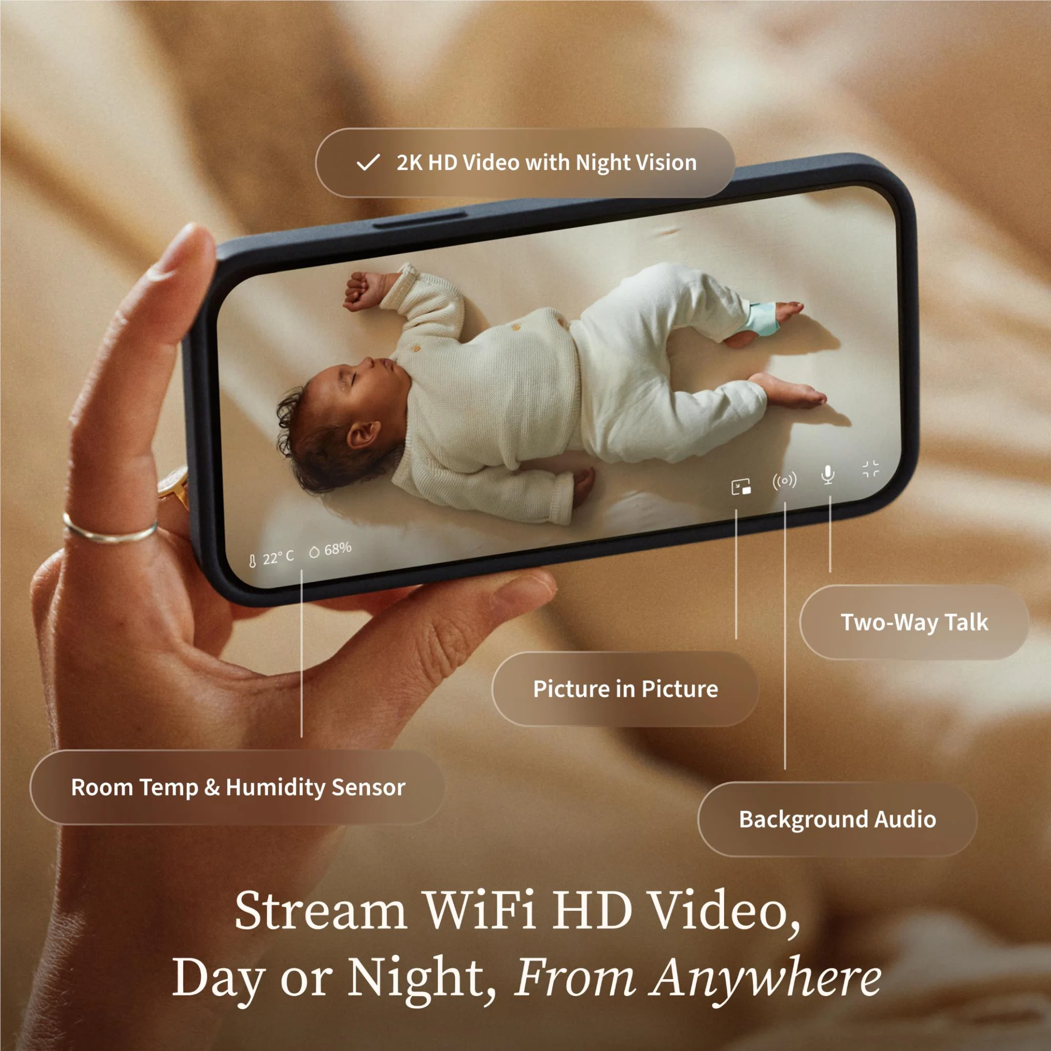 Owlet Dream Sight Cam 3 Baby Monitor - Image 6