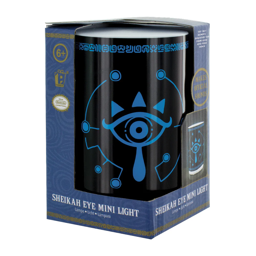 Paladone 12cm Zelda Sheikah Eye Mini Light Kids Bedroom Lamp with Sound - Image 2