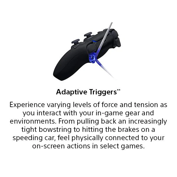 PC DualSense Wireless Controller + USB Cable (Midnight Black) - Image 5