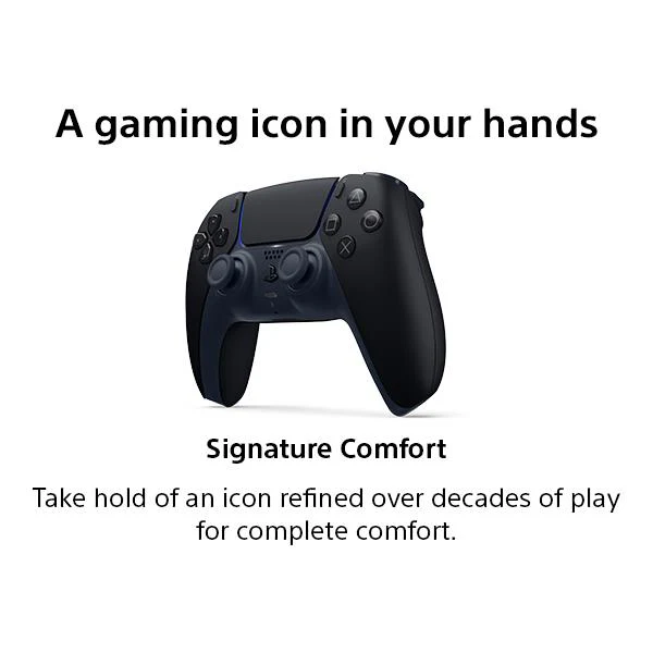 PC DualSense Wireless Controller + USB Cable (Midnight Black) - Image 6