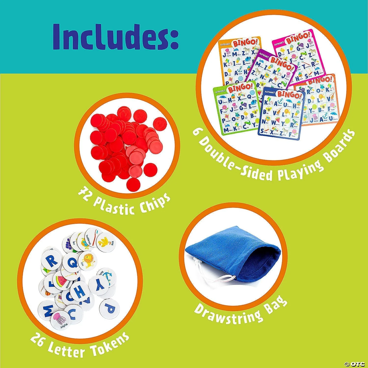 Peaceable Kingdom Alphabet Bingo! Game - Image 4