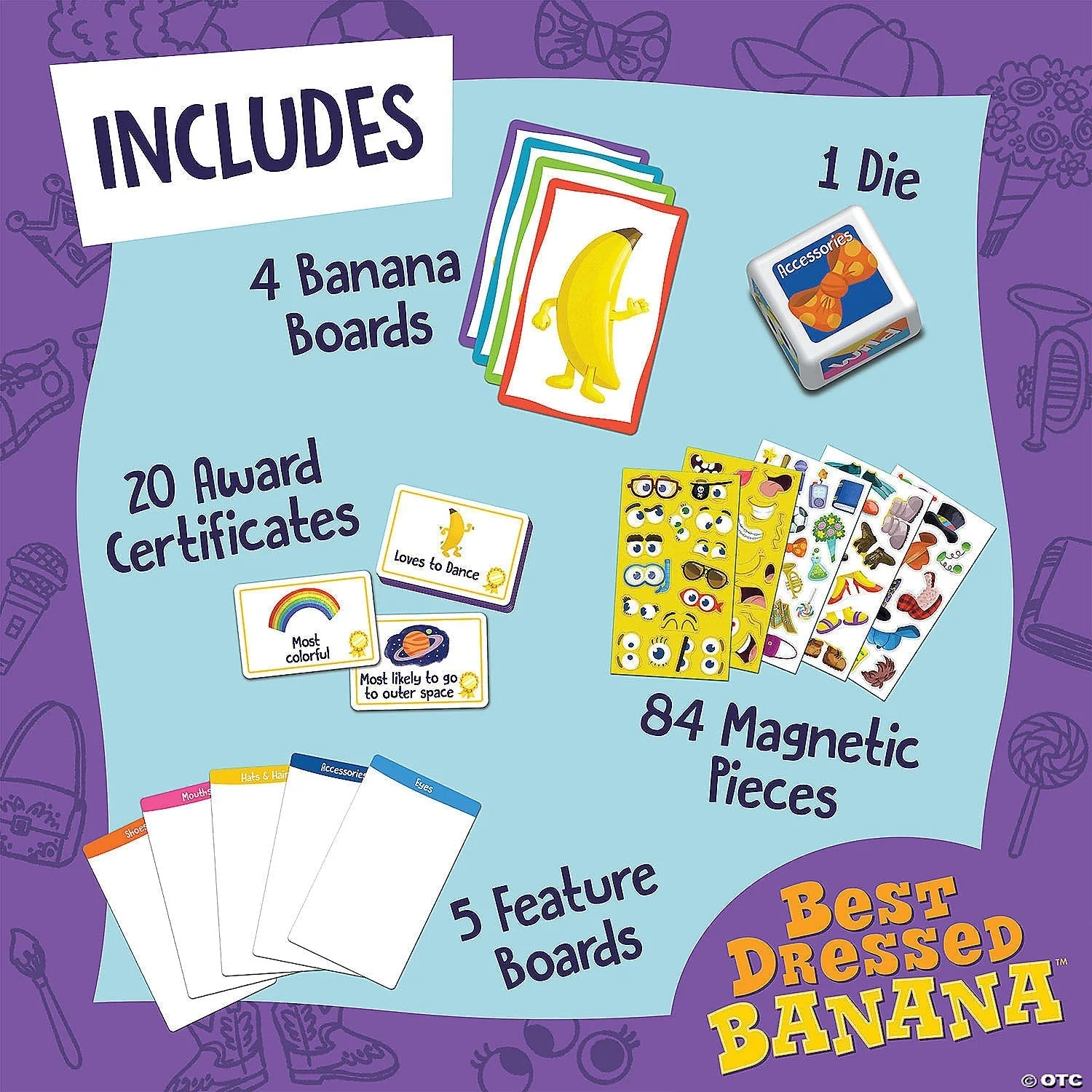 Peaceable Kingdom Best Dressed Banana Game - Image 3