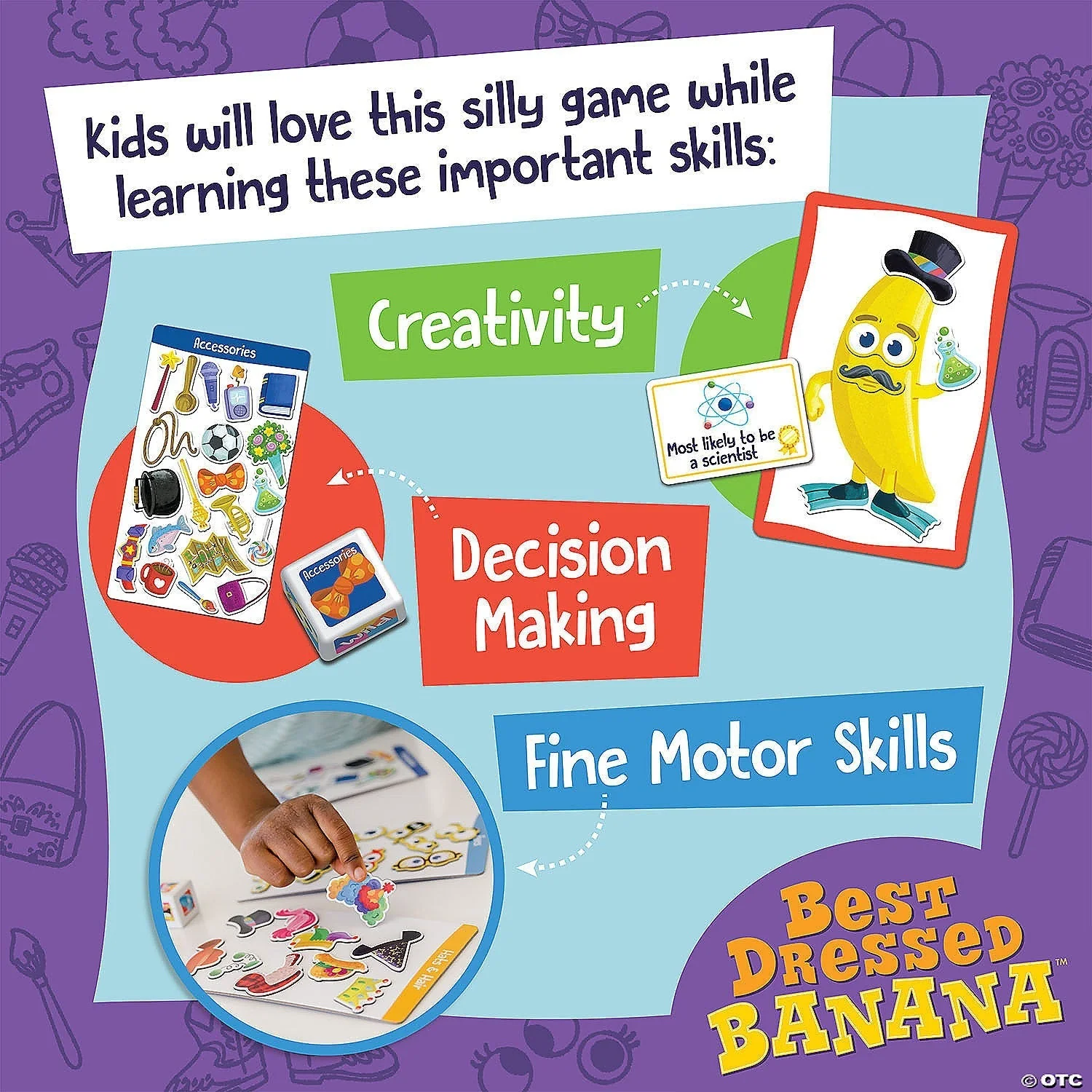 Peaceable Kingdom Best Dressed Banana Game - Image 5