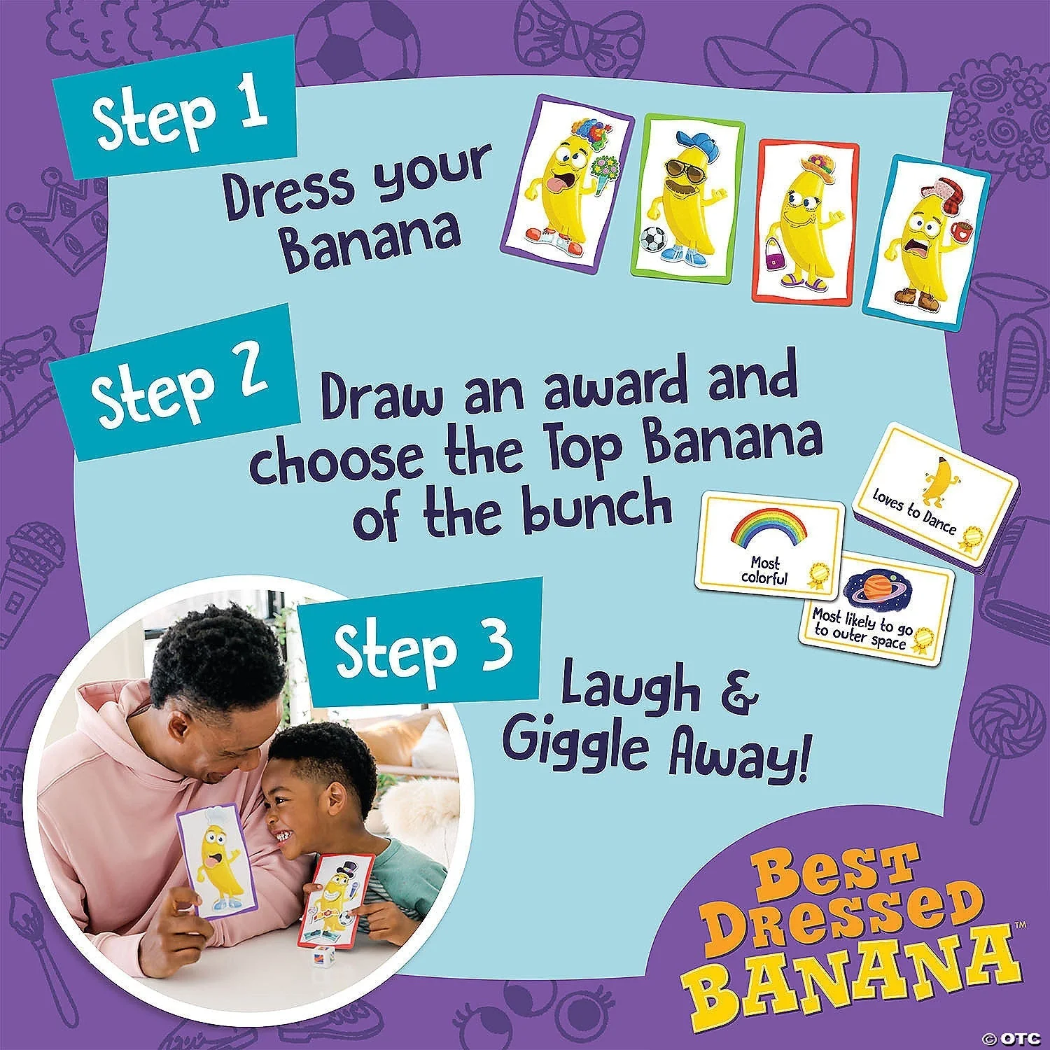 Peaceable Kingdom Best Dressed Banana Game - Image 6