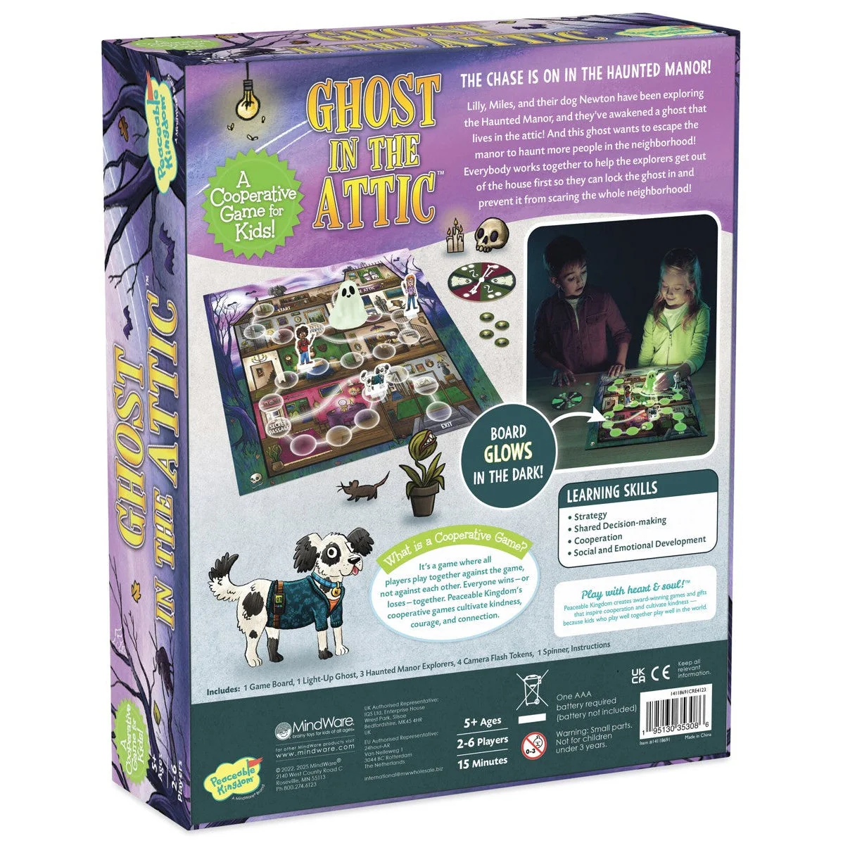 Peaceable Kingdom Ghost in the Attic Game - Image 2