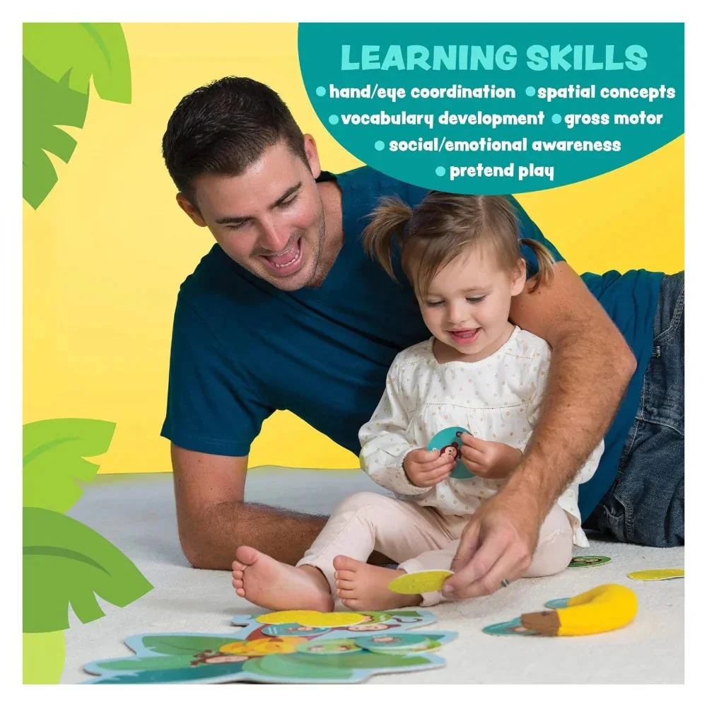 Peaceable Kingdom Monkey Around The Wiggle & Giggle Game - Image 6