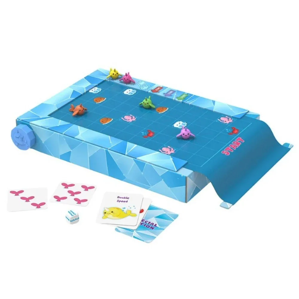 Peaceable Kingdom Narwhal Waterfall Family Game - Image 3