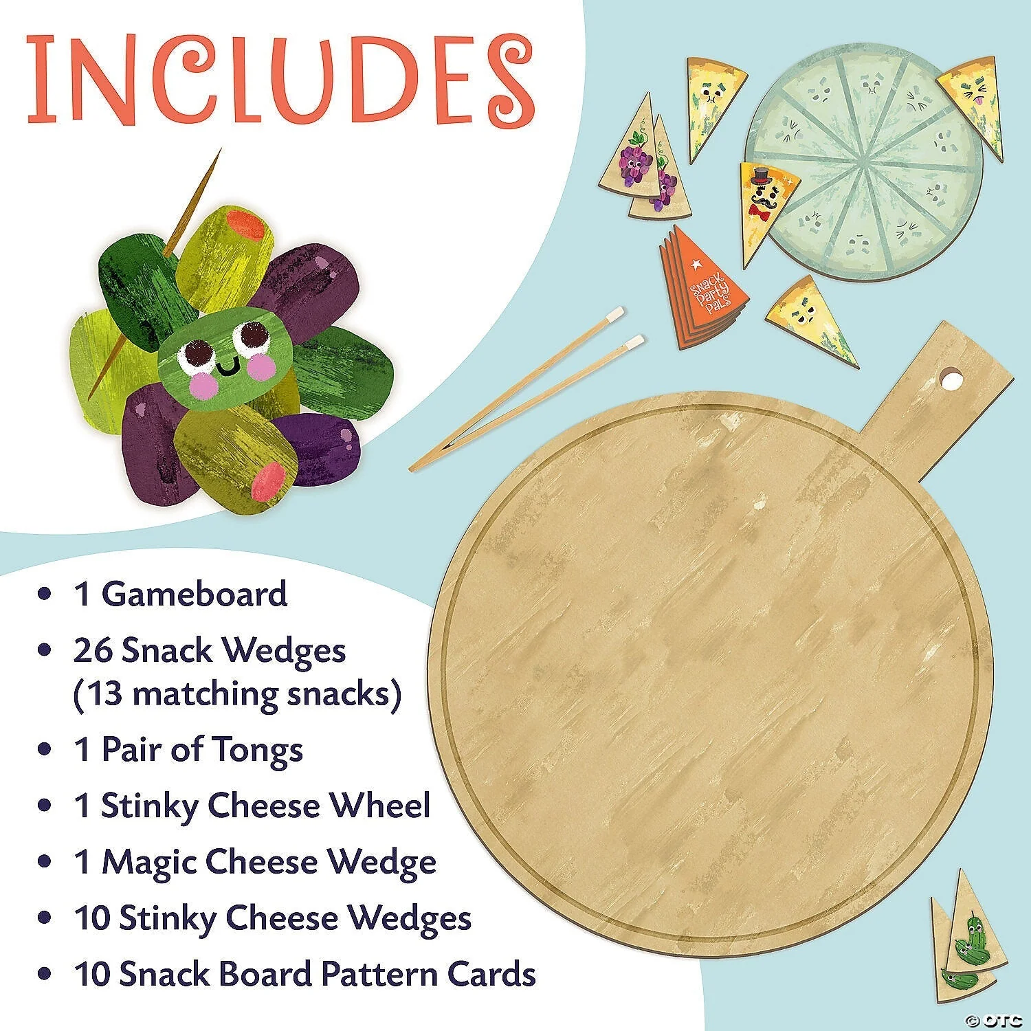 Peaceable Kingdom Snack Party Pals Game - Image 2