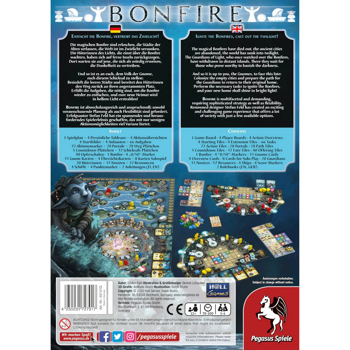 Pegasus Spiele Bonfire Tabletop Strategy Game - Image 3