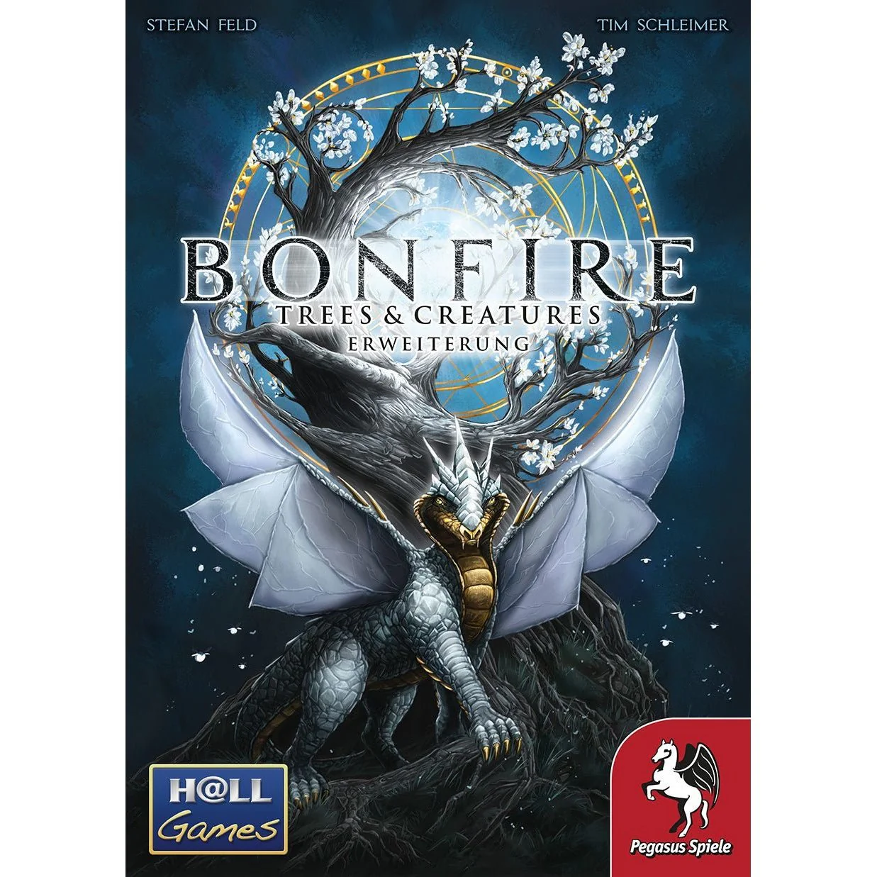 Pegasus Spiele Bonfire: Trees & Creatures Board Game