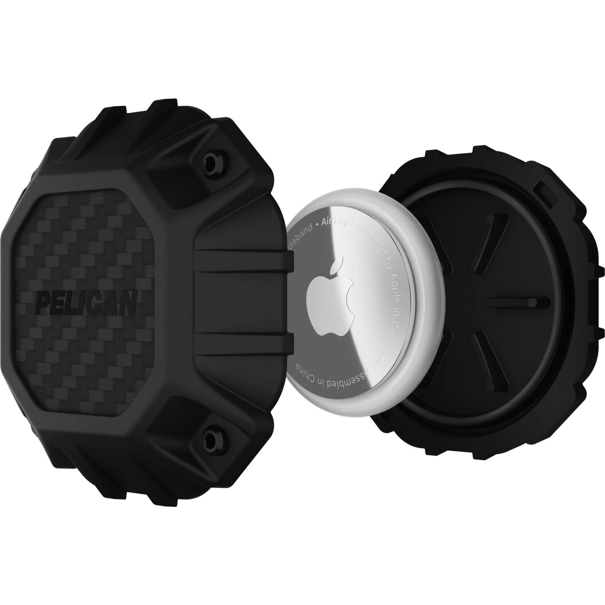 Pelic Marine Waterproof Stick-On AirTag Case (Black) - Image 3