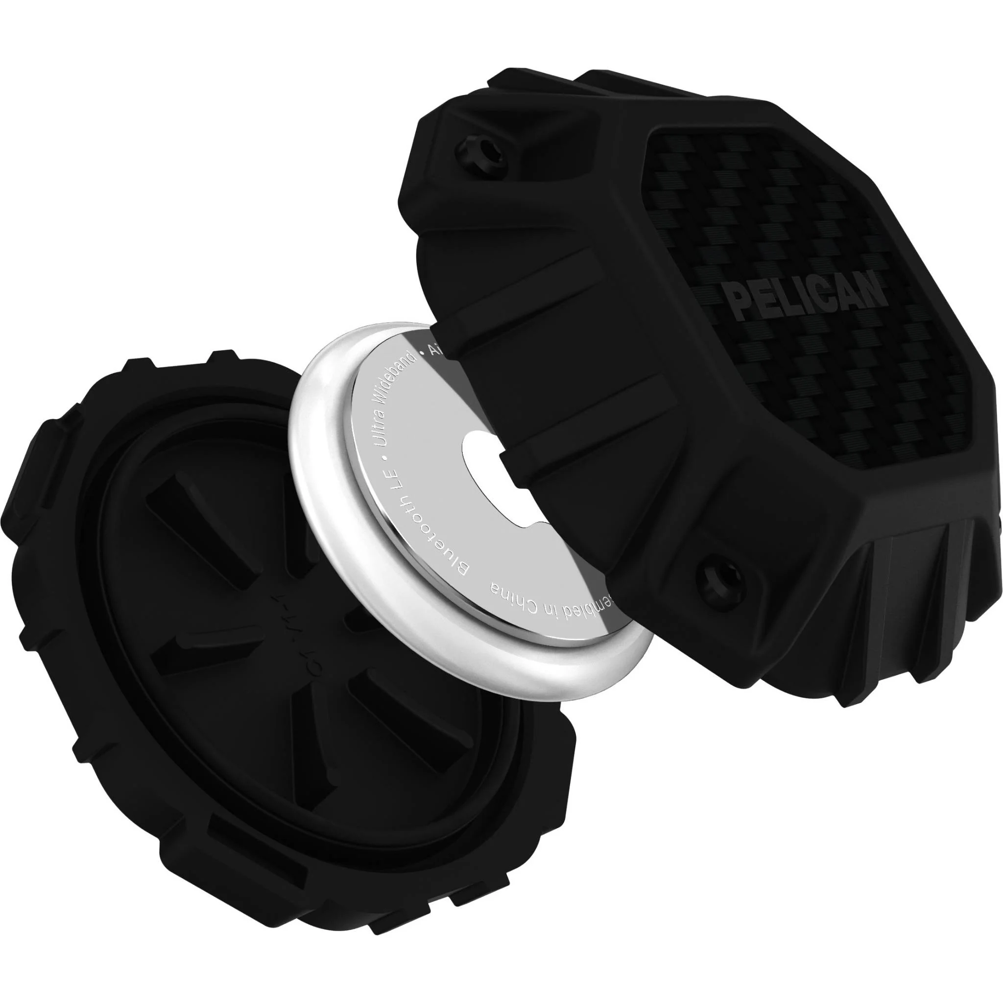 Pelic Marine Waterproof Stick-On AirTag Case (Black) - Image 6