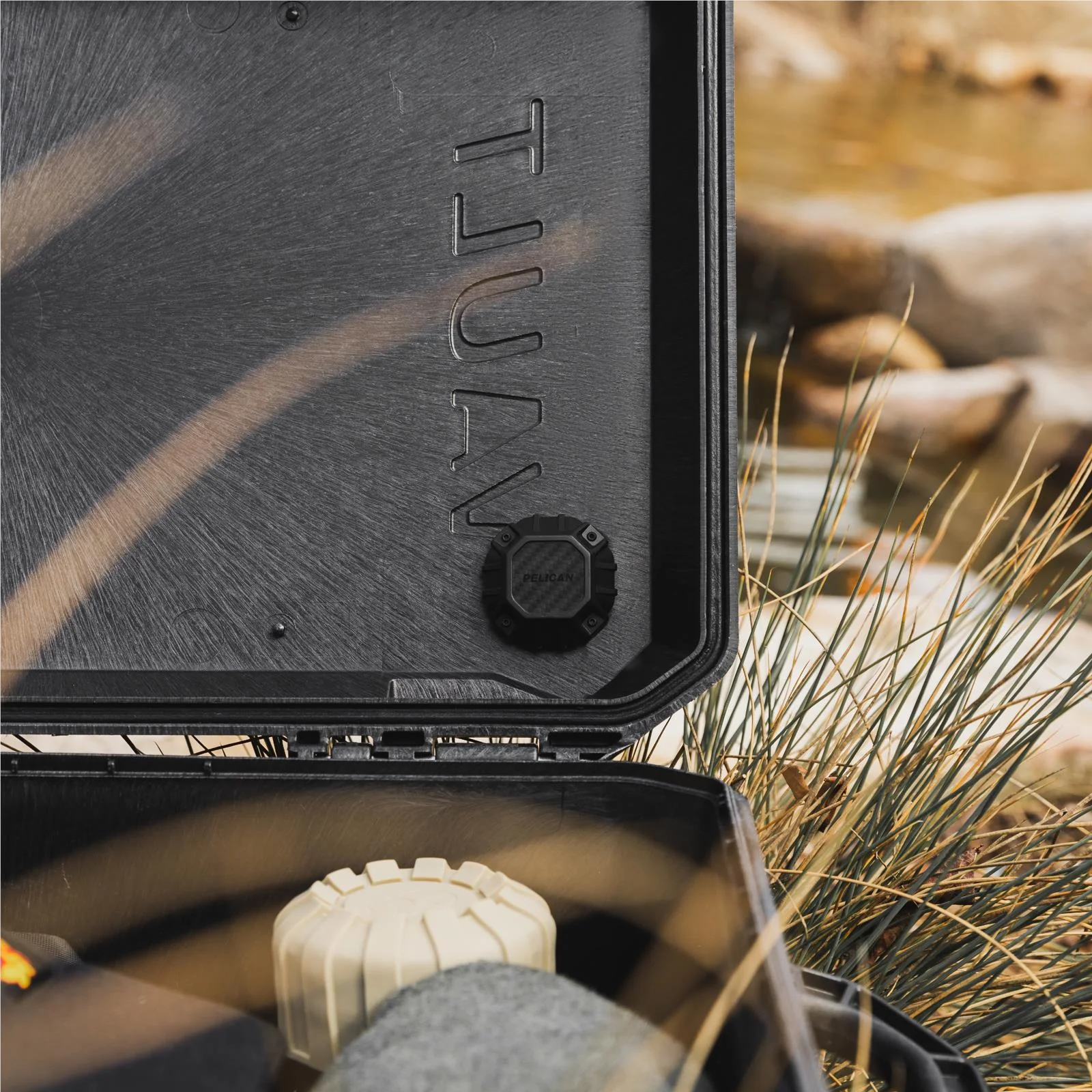 Pelic Marine Waterproof Stick-On AirTag Case (Black) - Image 9