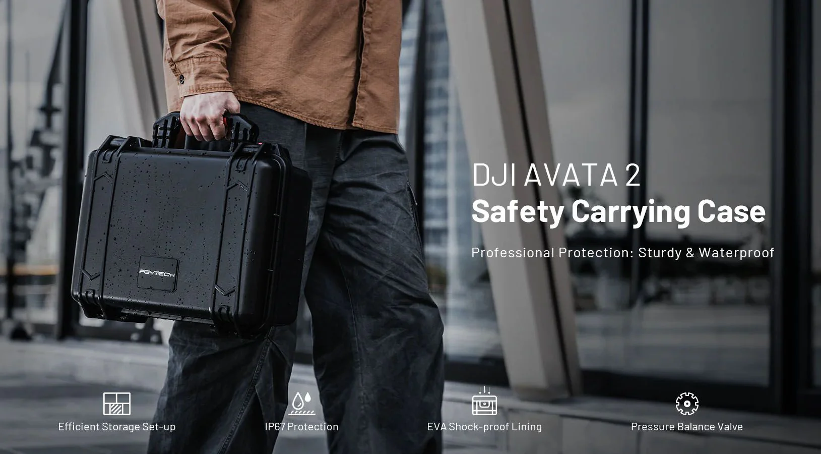 PGYTECH Safety Carrying Case for DJI Avata 2 - Image 2