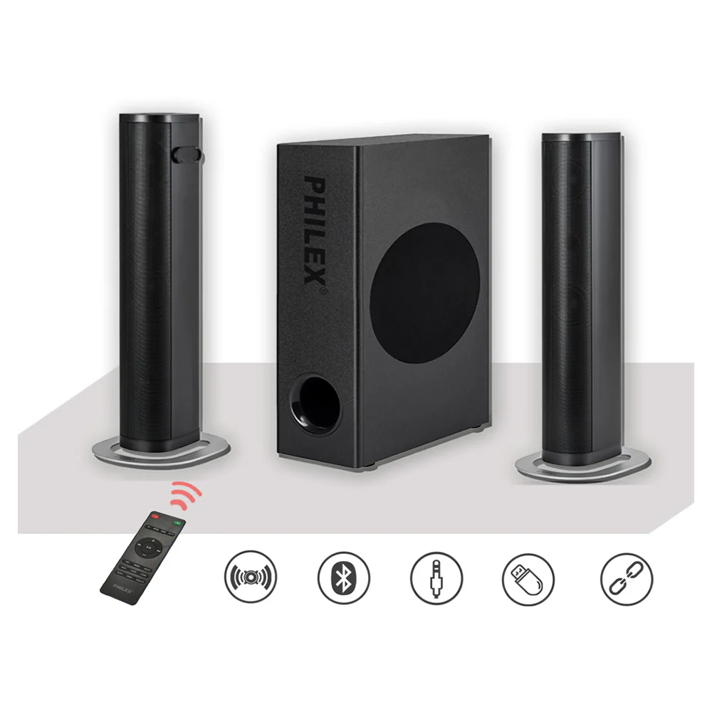 Philex Bluetooth Soundbar + Subwoofer - Image 3