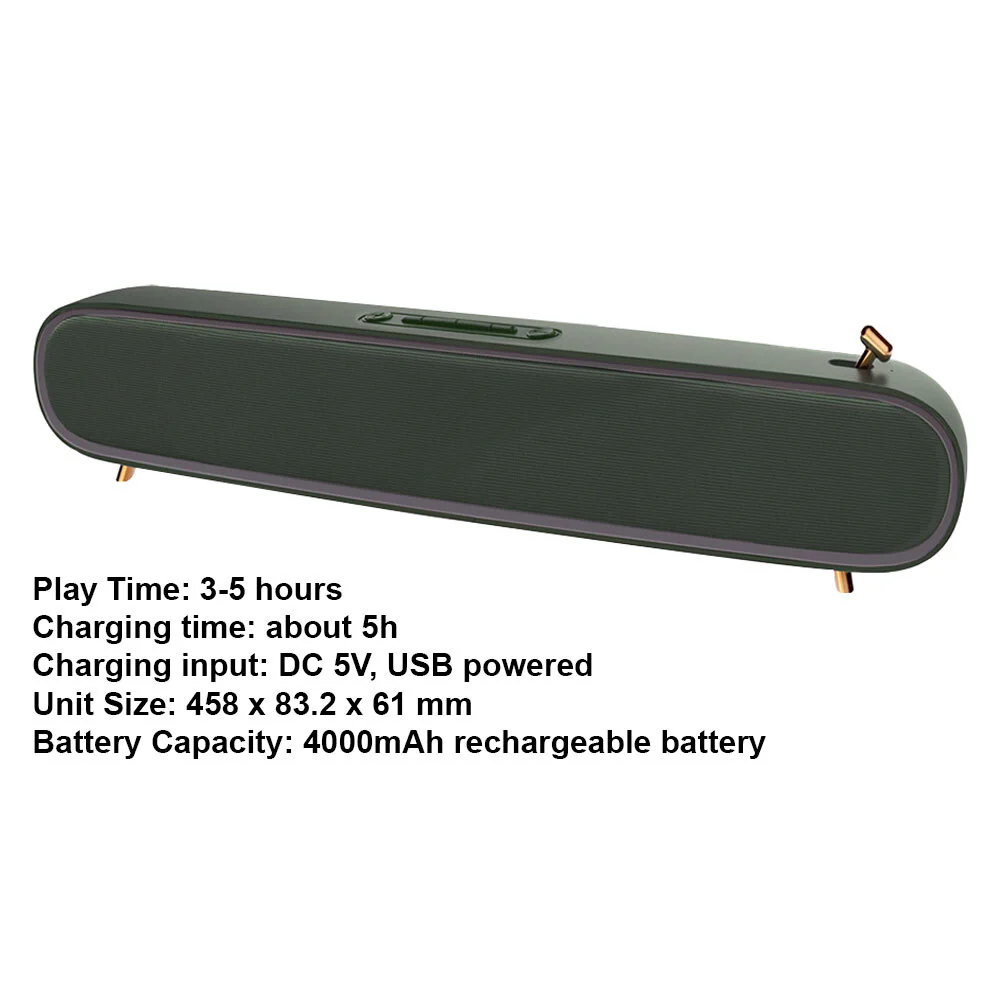 Philex Cinematic Bluetooth Speaker (Green) - Image 2