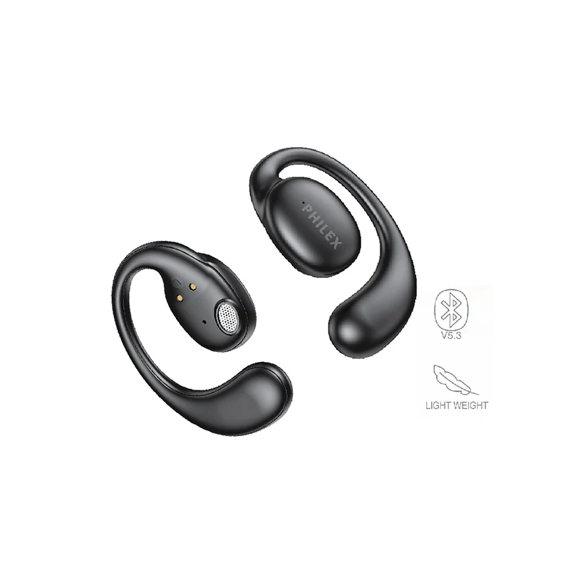 Philex True Wireless Sports Earbuds (Black) - Image 2
