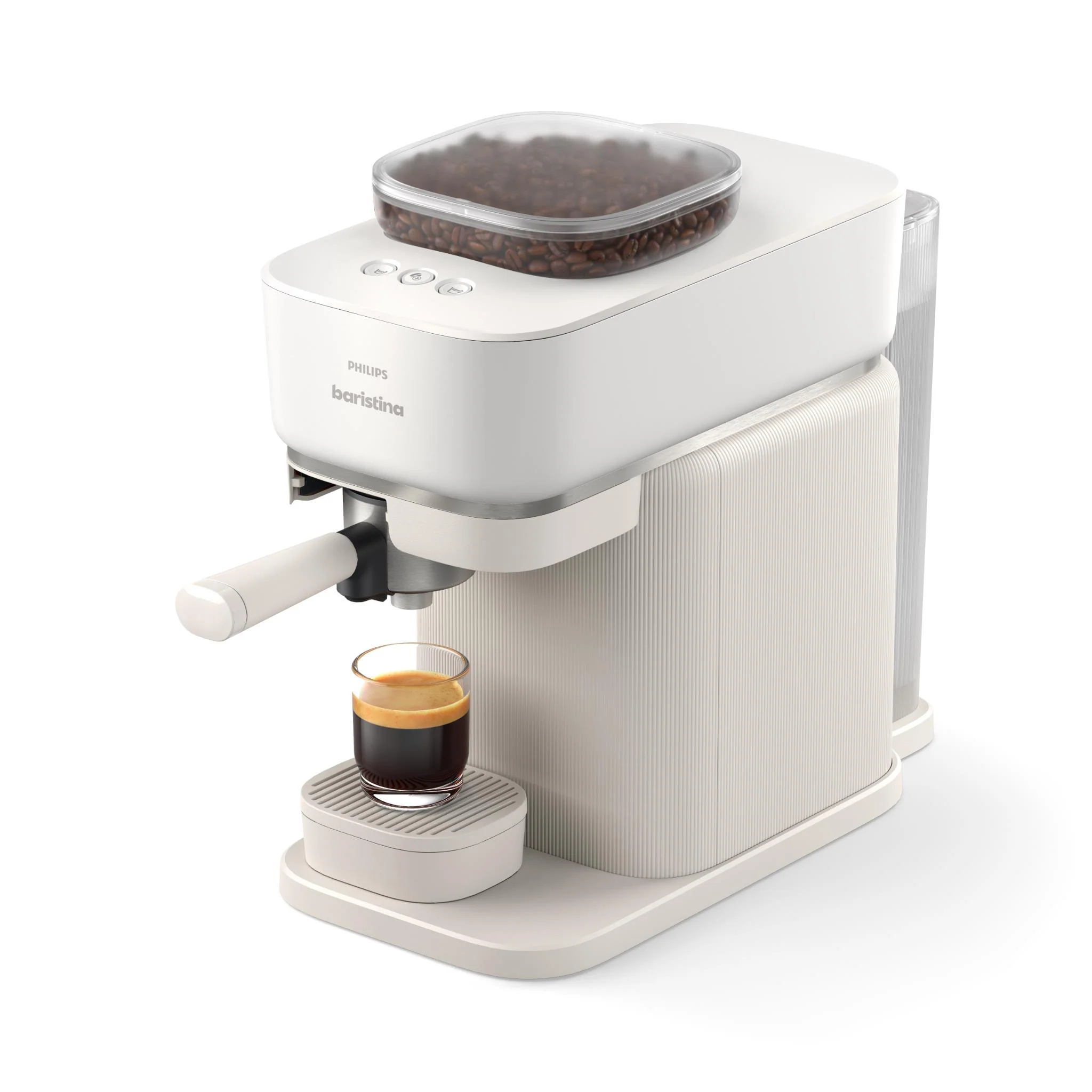 Philips Baristina Espresso Machine (Cloud White) - Image 2