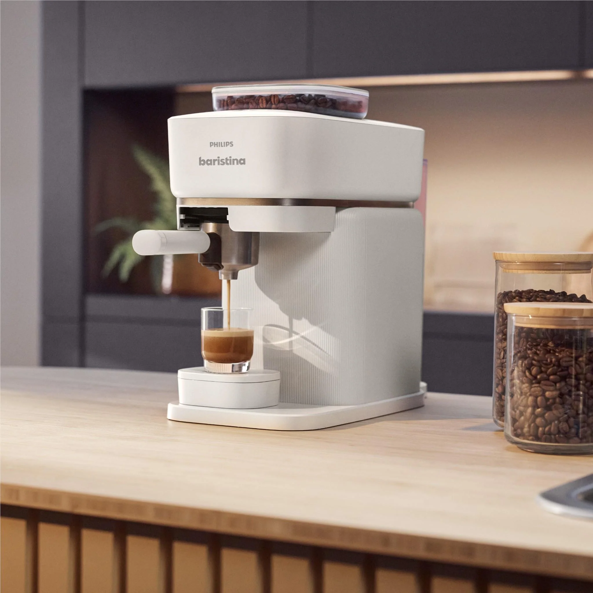 Philips Baristina Espresso Machine (Cloud White) - Image 8