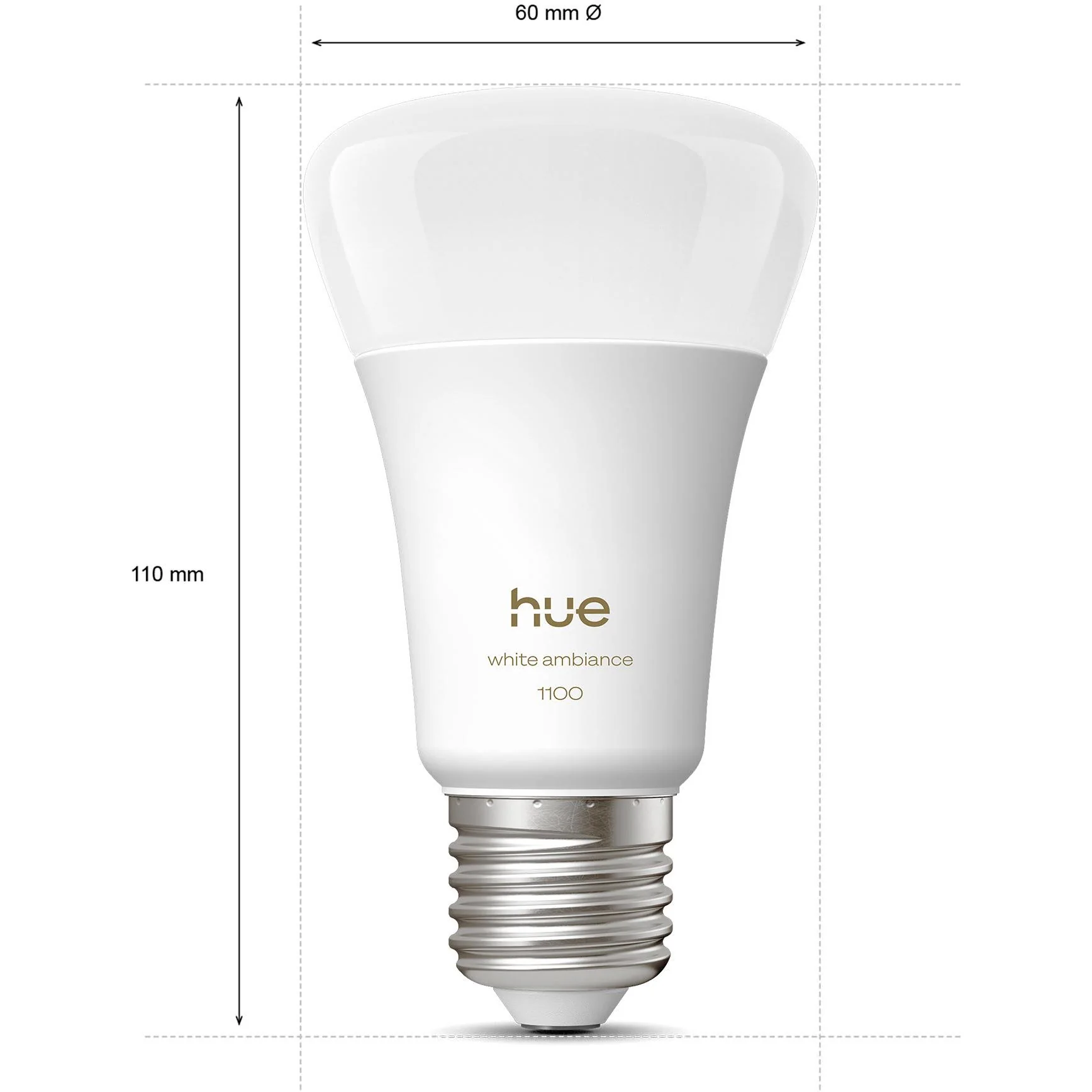Philips Hue 100W A67 Colour Bulb (E27) - Image 3