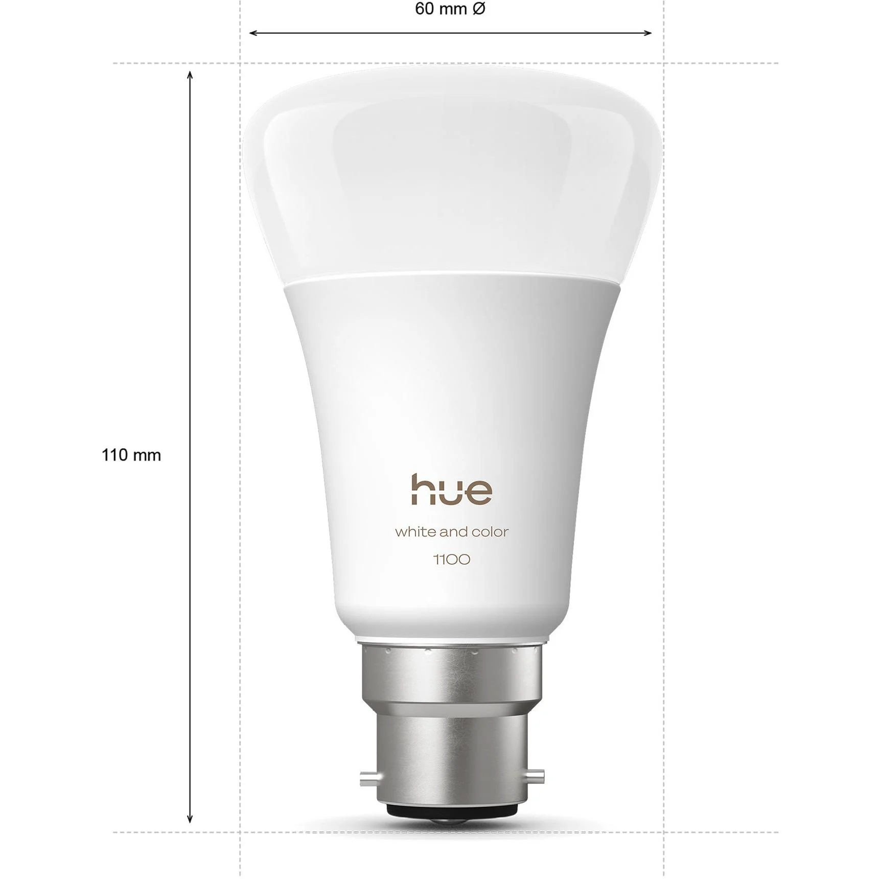 Philips Hue WCA 8.1W A60 B22 V2 Smart Bulb - Image 3