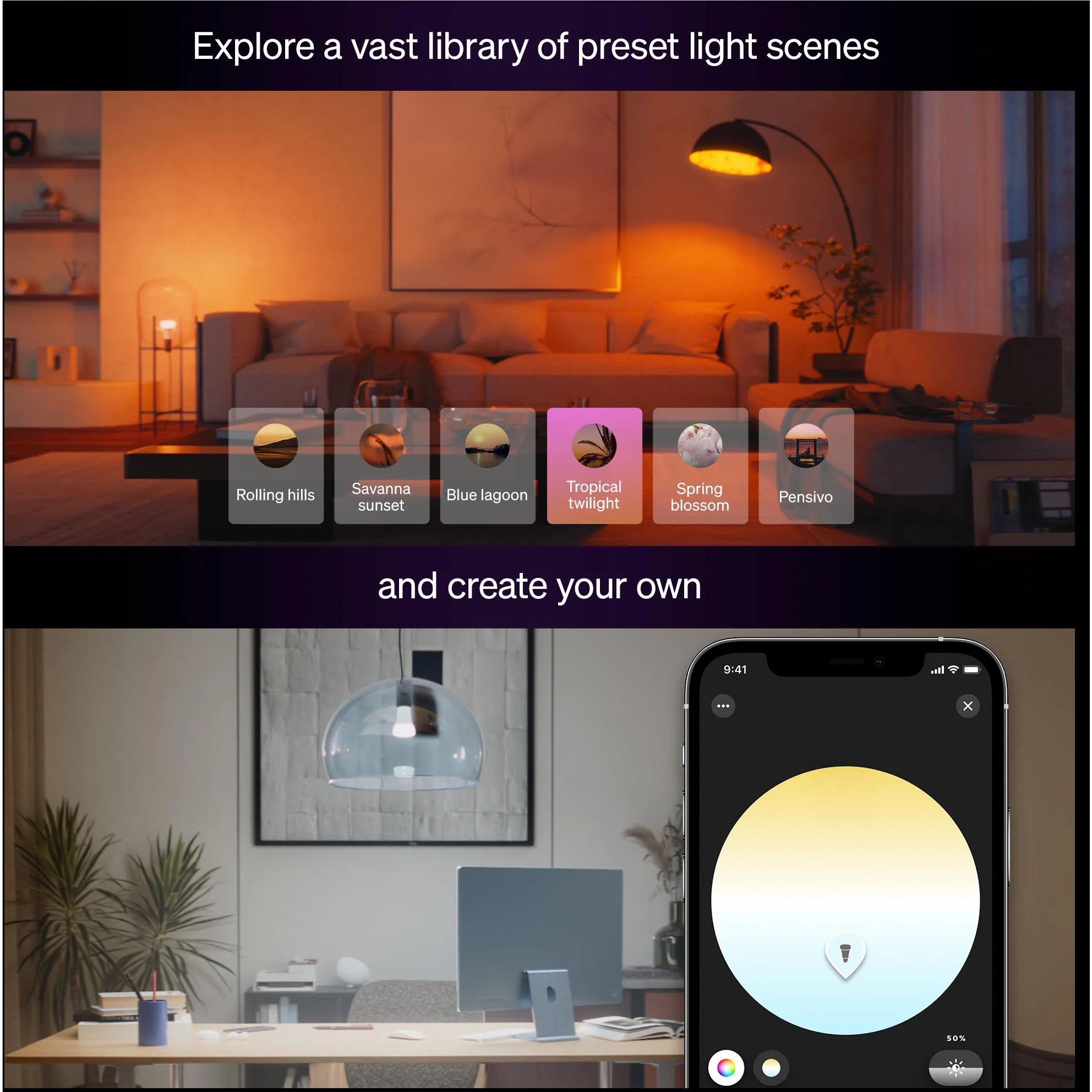 Philips Hue WCA 8.1W A60 B22 V2 Smart Bulb - Image 9
