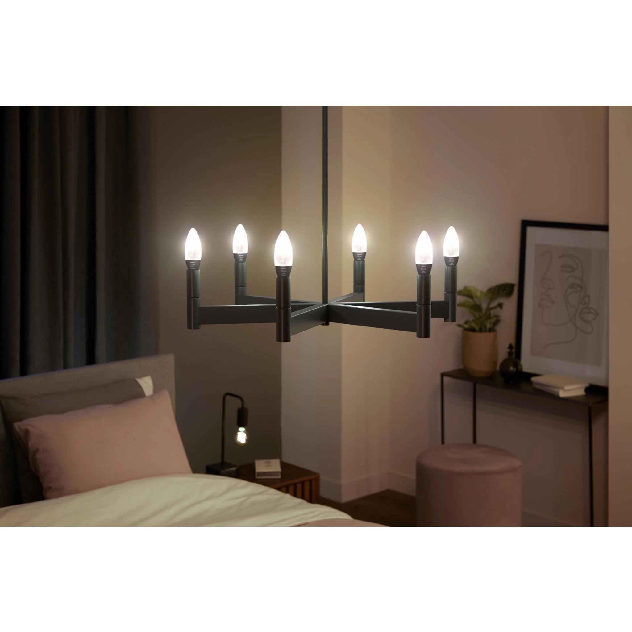 Philips Hue White Ambience Filament E14 Bluetooth Bulb - Image 4