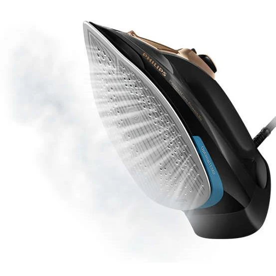 Philips PerfectCare PowerLife Steam Iron (Black/Gold) - Image 2