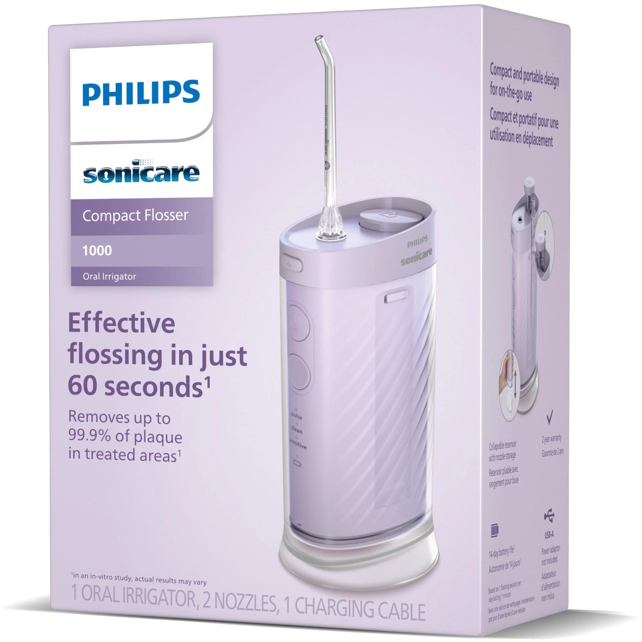 Philips Sonicare Compact Flosser1000 (Purple) - Image 10