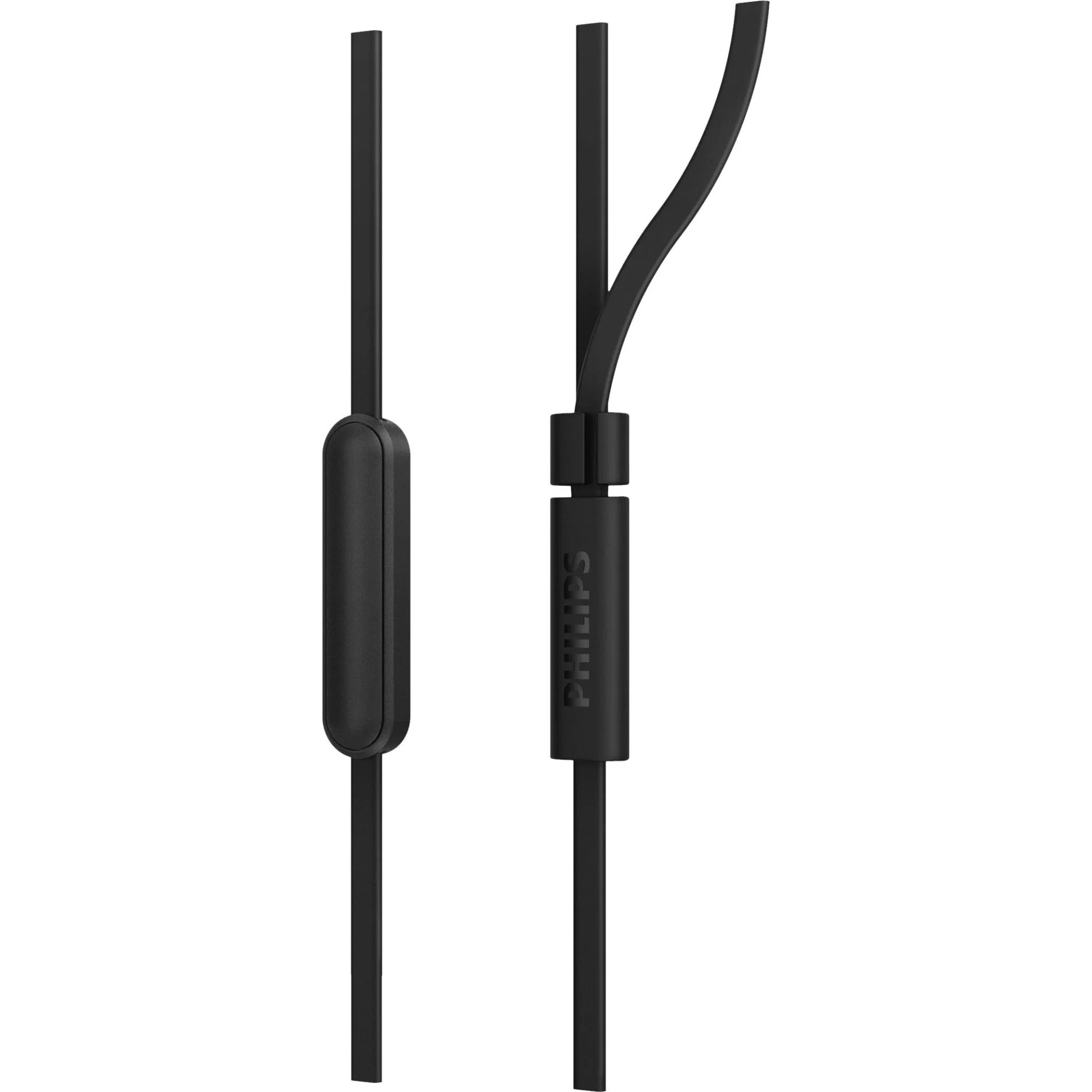 Philips TAE1105 Wired Gel Earbuds (Black) - Image 2