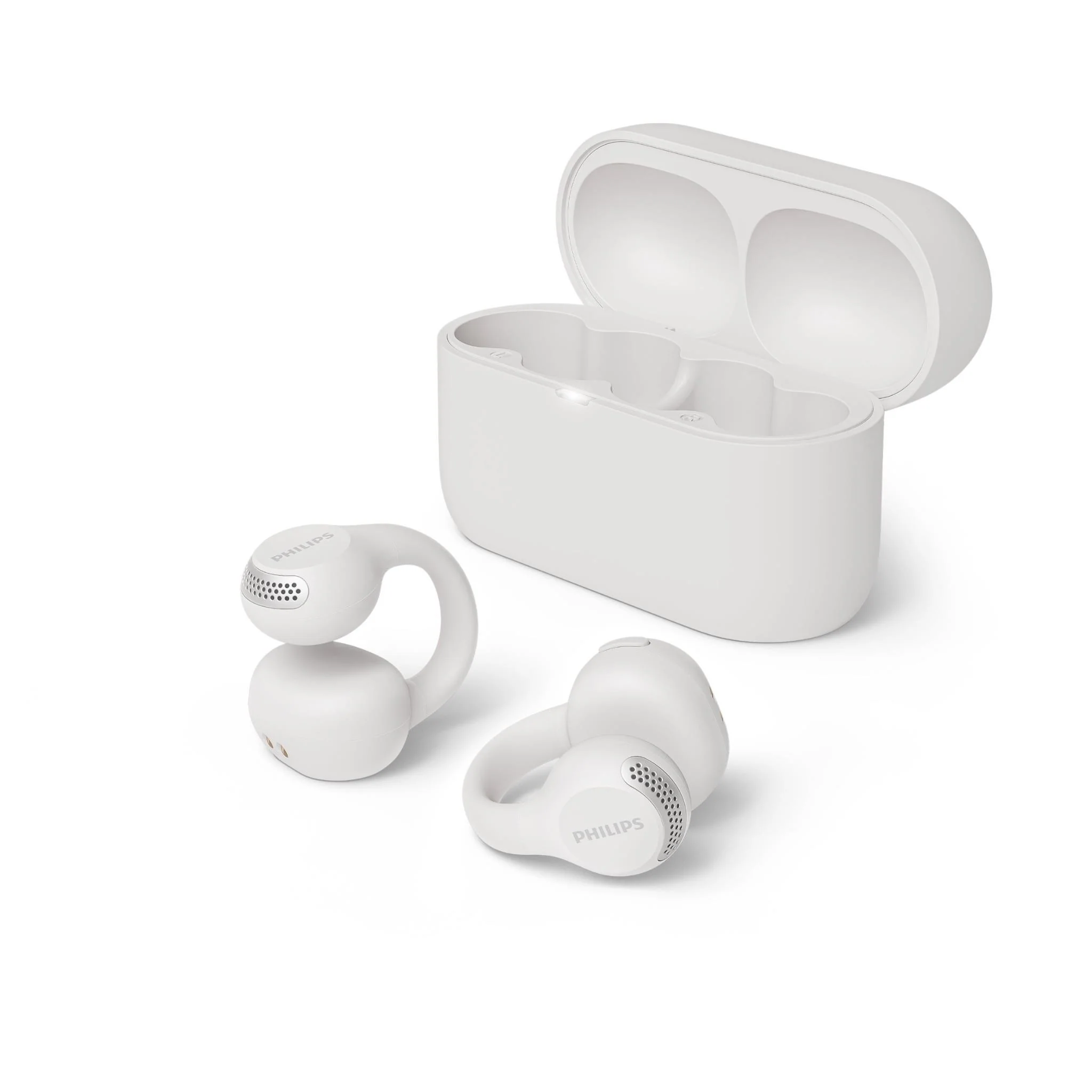 Philips TAQ2000 True Wireless Open-Ear Headphones (White) - Image 10