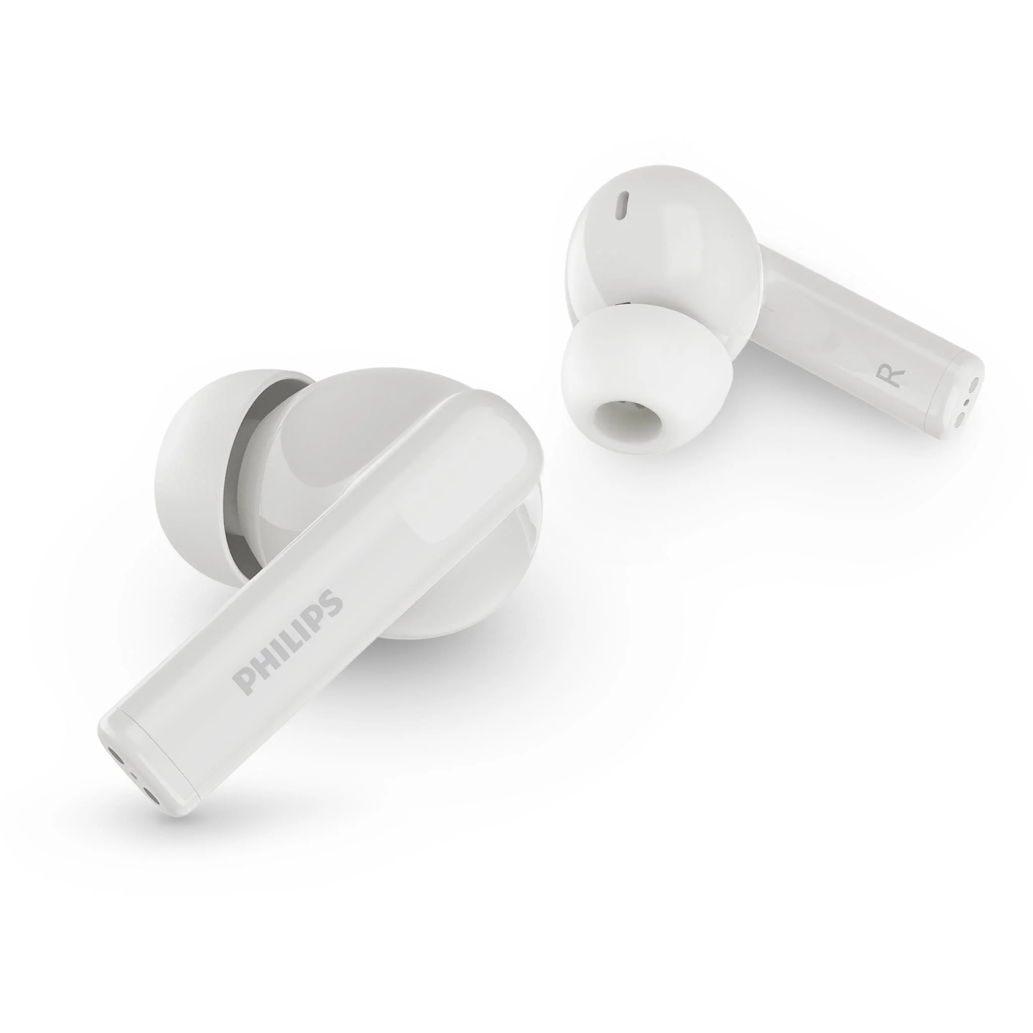 Philips TAT3559 True Wireless ANC Earbuds (White) - Image 2