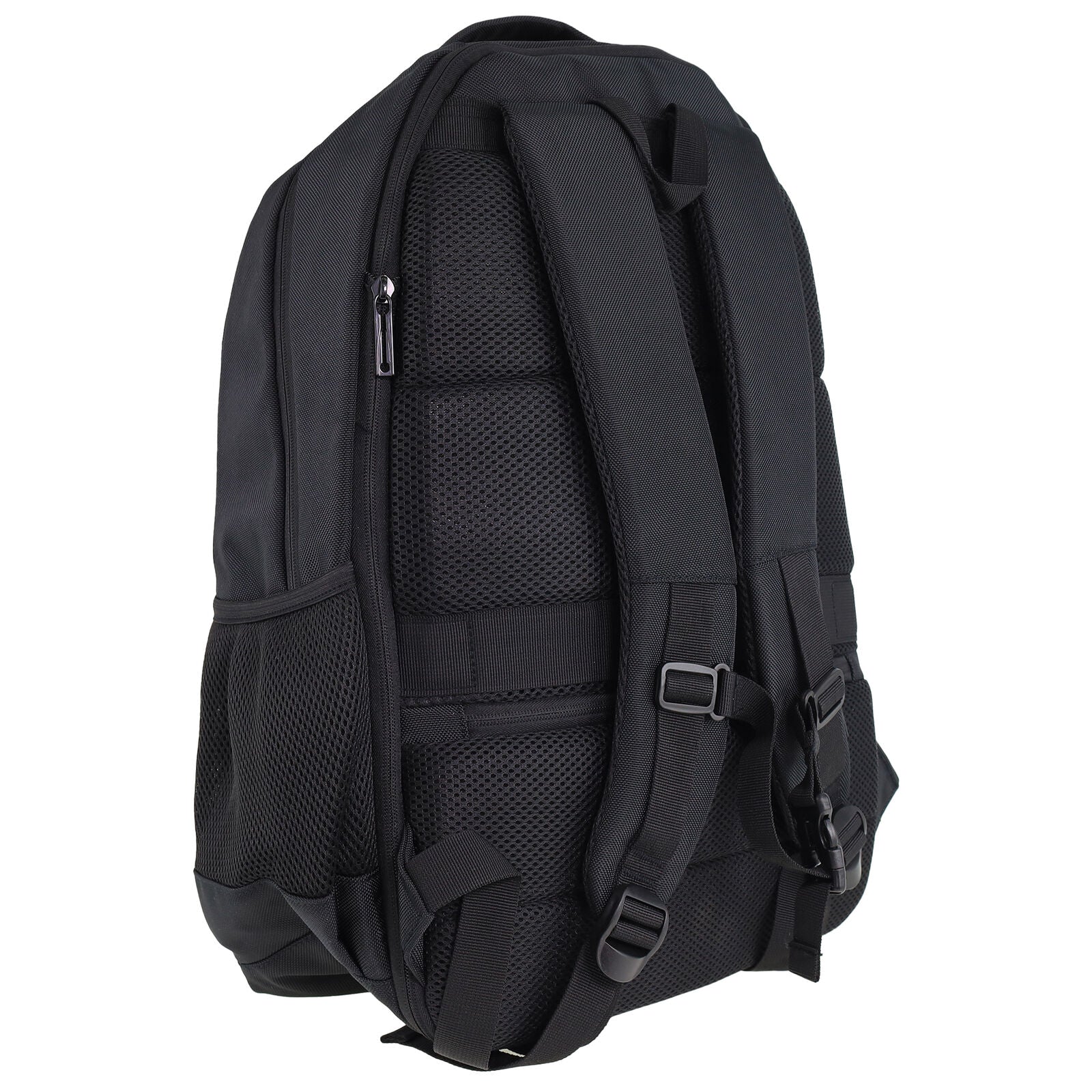Pierre Cardin 32L Mens Nylon Computer/Business Backpack Bag - Black - Image 2