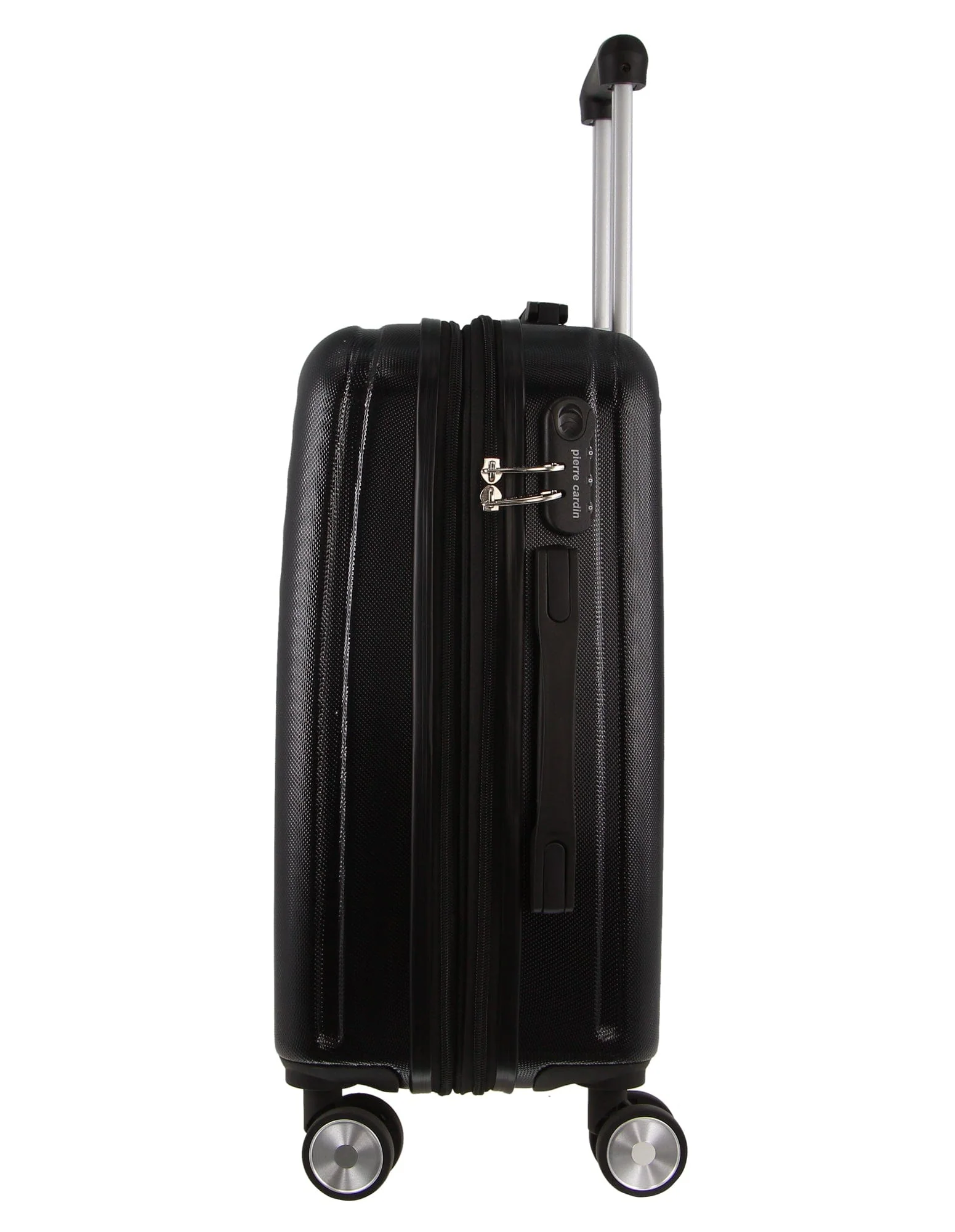 Pierre Cardin 4 Wheel Cabin Hard-Shell TSA Lock Travel Luggage 54cm Black - Image 6