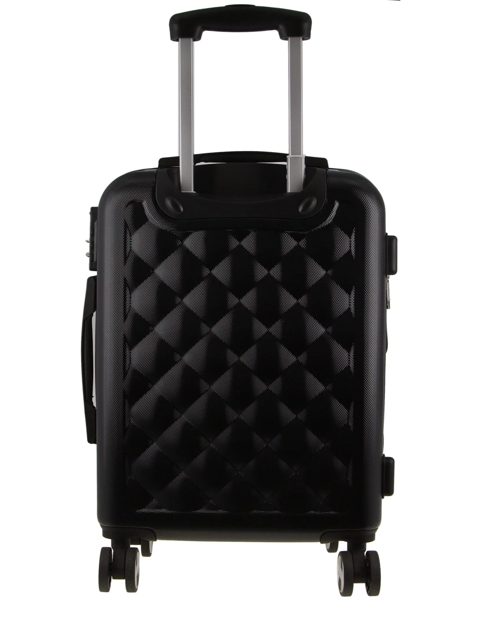 Pierre Cardin 4 Wheel Cabin Hard-Shell TSA Lock Travel Luggage 54cm Black - Image 7