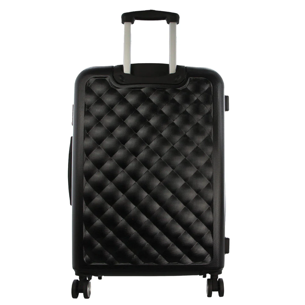 Pierre Cardin 4 Wheel Large Hard-Shell TSA Lock Travel Luggage 80cm Black - Image 4