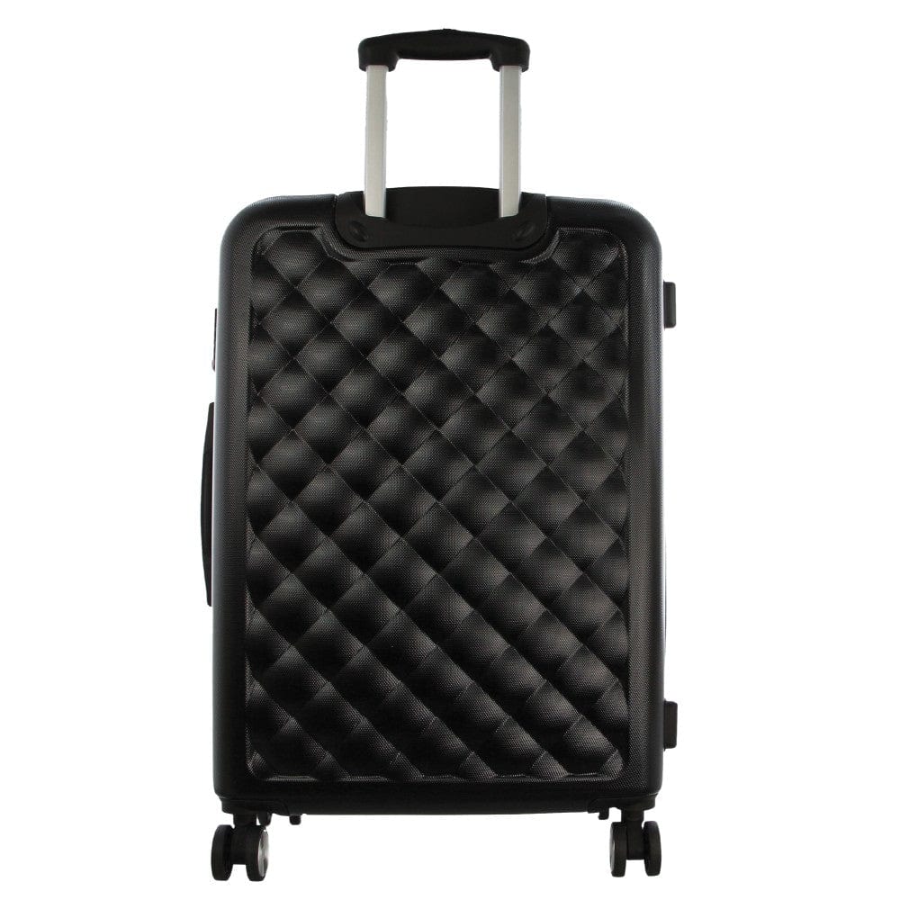 Pierre Cardin 4 Wheel Medium Hard-Shell TSA Lock Travel Luggage 70cm Black - Image 7