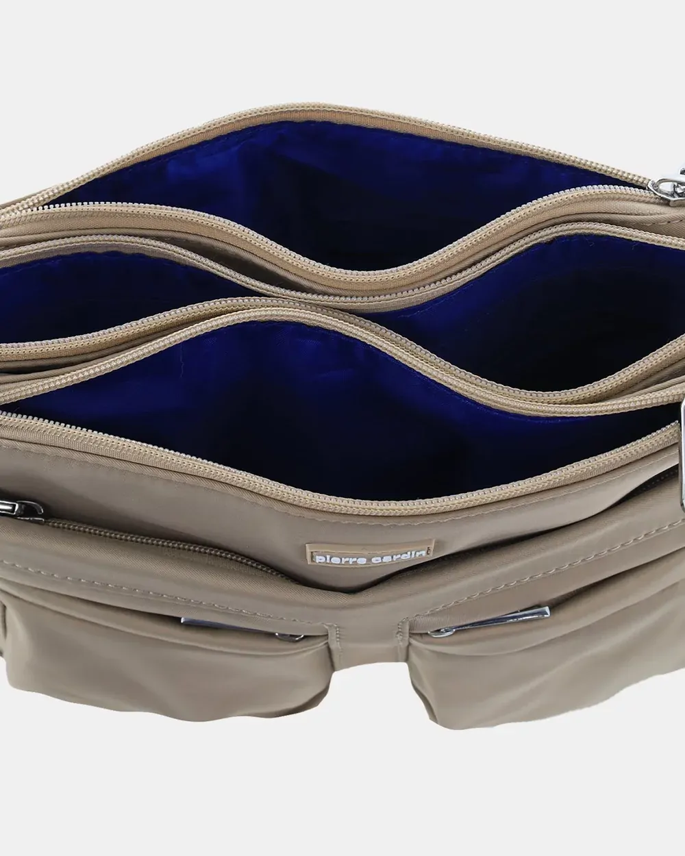 Pierre Cardin Anti-Theft Cross Body Bag Slash Proof RFID Blocking - Camel - Image 2