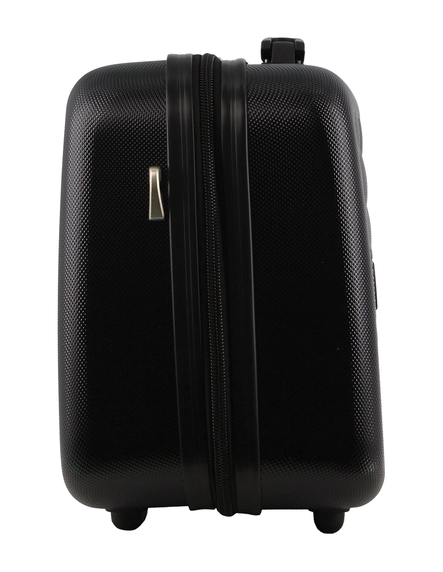 Pierre Cardin Cabin Hard-Shell Suitcase & Mini Beauty Travel Case w/ Tag Black - Image 5
