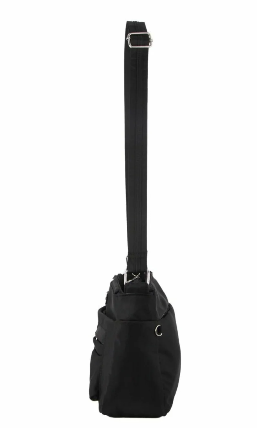 Pierre Cardin Casual Anti-Theft Cross Body Bag RFID Blocking Two-Tone (Black) - Image 3