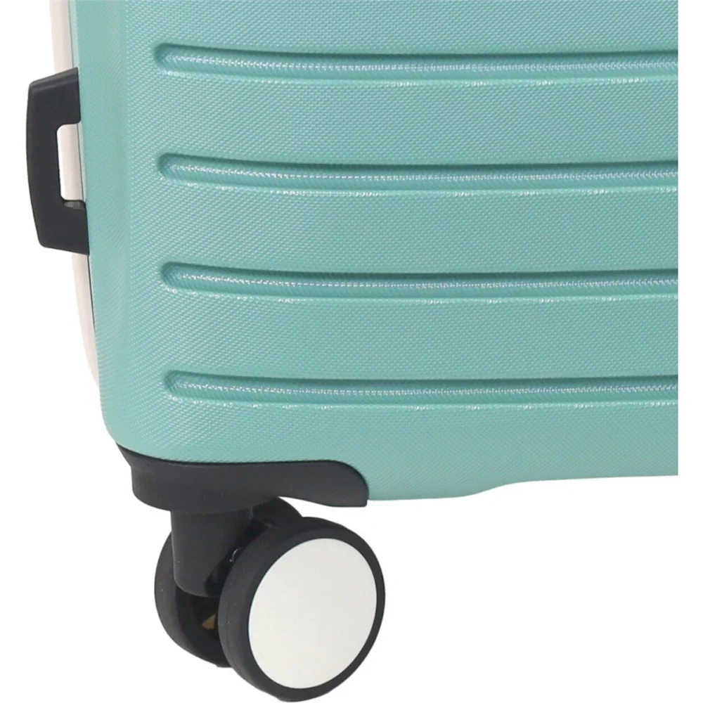 Pierre Cardin Classic Cabin 56L Hard Shell Case Travel Luggage (Mint) - Image 6