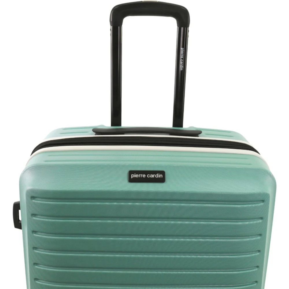 Pierre Cardin Classic Medium 113L Hard Shell Case Travel Luggage (Mint) - Image 2