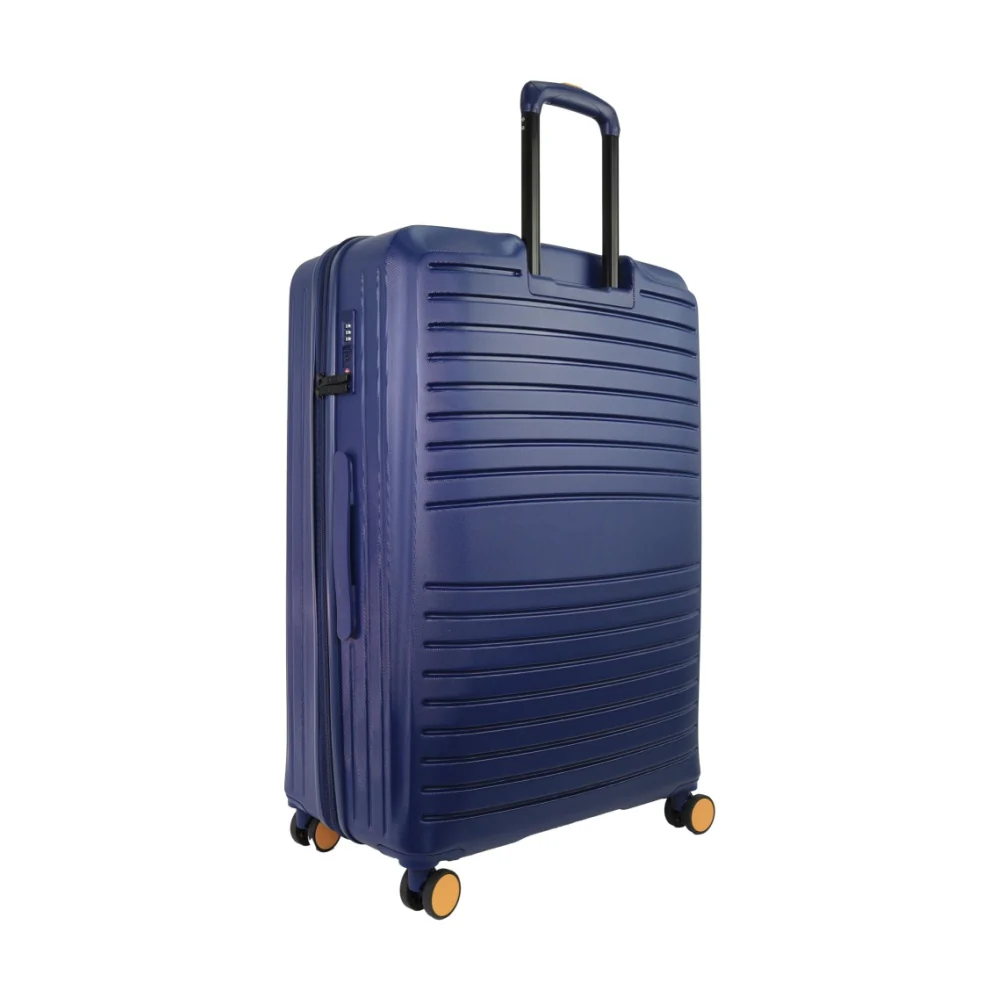 Pierre Cardin Classic Medium 113L Hard Shell Case Travel Luggage (Navy) - Image 3
