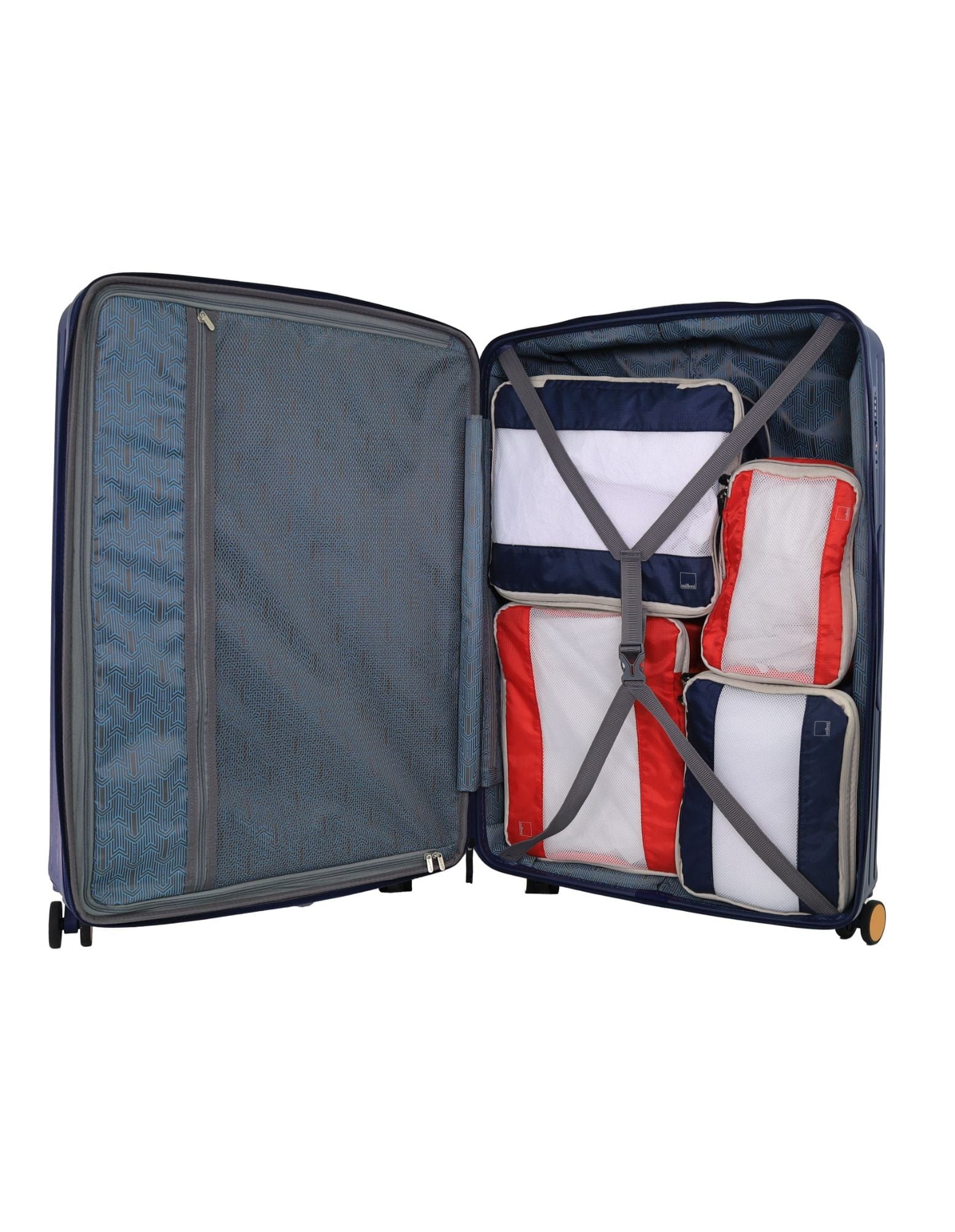 Pierre Cardin Classic Medium 113L Hard Shell Case Travel Luggage (Navy) - Image 6