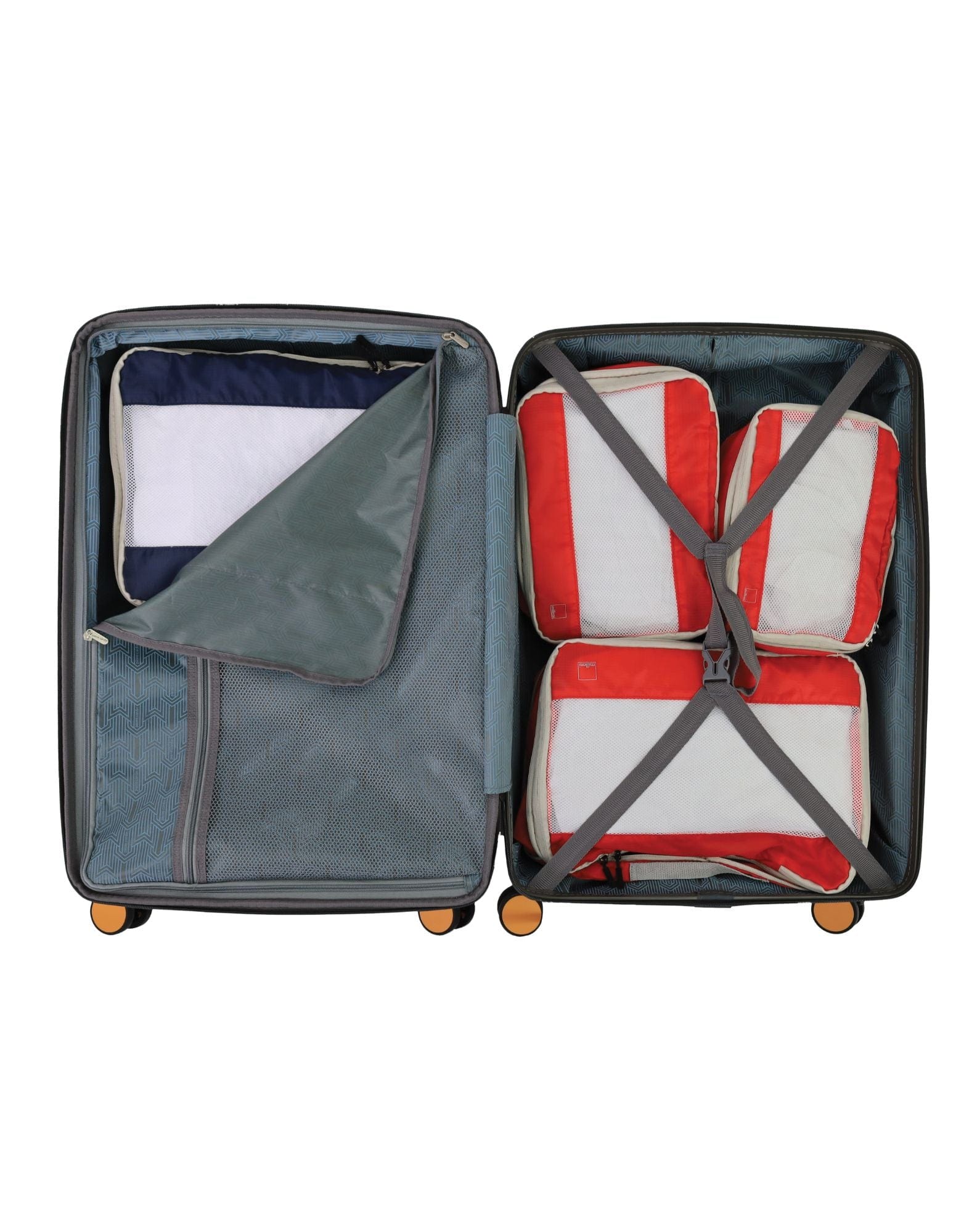 Pierre Cardin Classic Medium 113L Hard Shell Case Travel Luggage (Olive) - Image 7