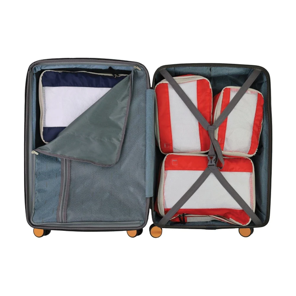 Pierre Cardin Hard Shell Case Classic Set Travel Luggage (Olive) [3-Pieces] - Image 8