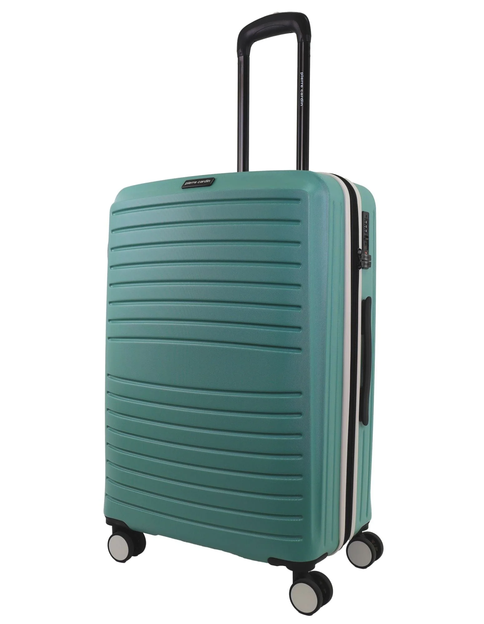 Pierre Cardin Hard Shell Luggage Set Mint (3pc) - Image 7