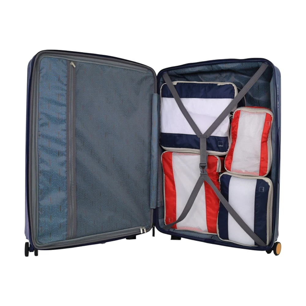Pierre Cardin Hardshell Luggage Set 3pc (Navy) - Image 9