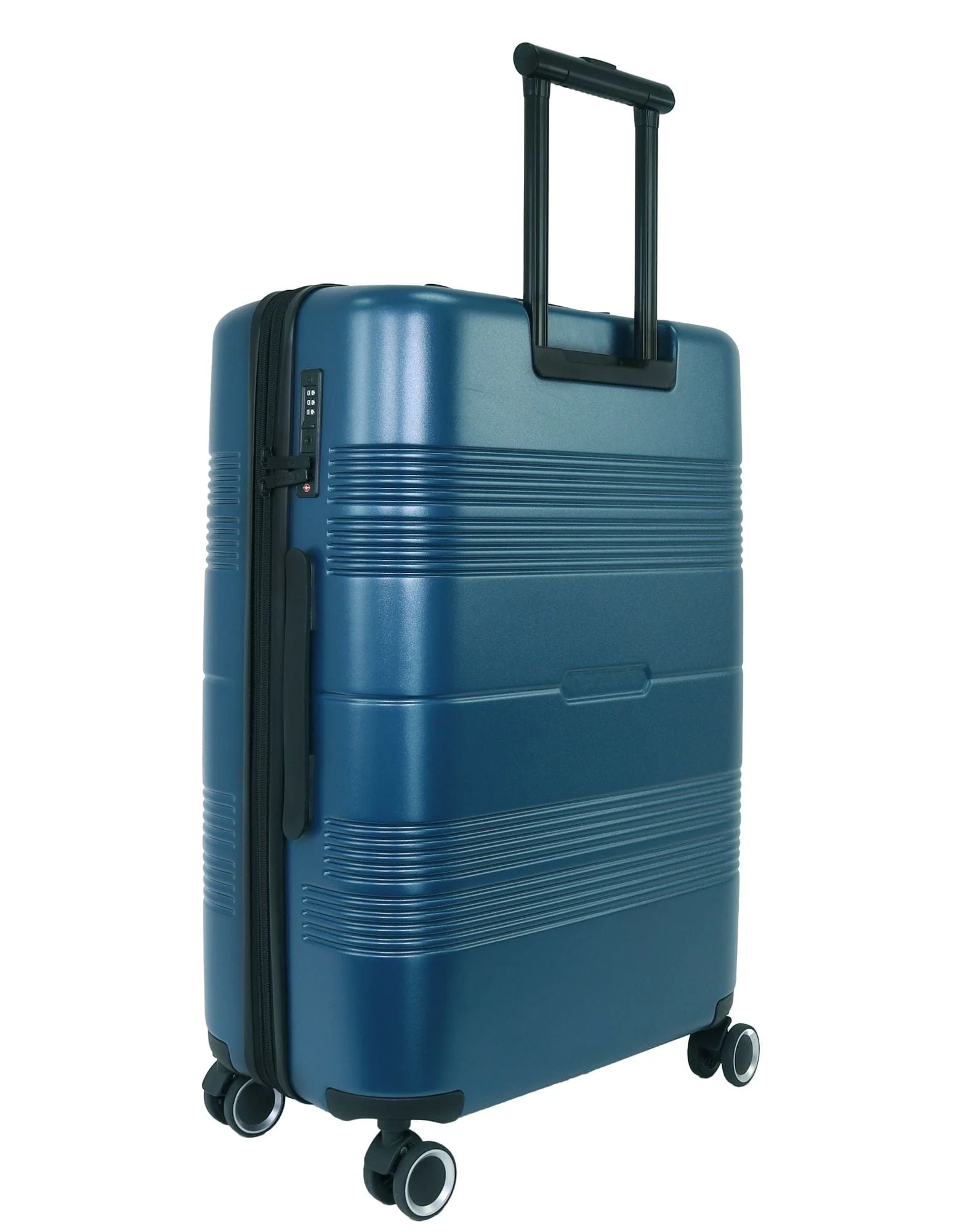 Pierre Cardin Medium 113L Travel Hard Shell Case Travel Luggage (Teal) - Image 5